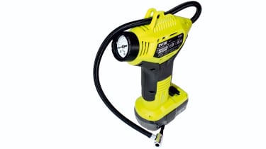 Battery powered tyre inflator hot sale